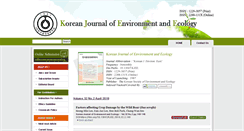 Desktop Screenshot of envecojournal.org